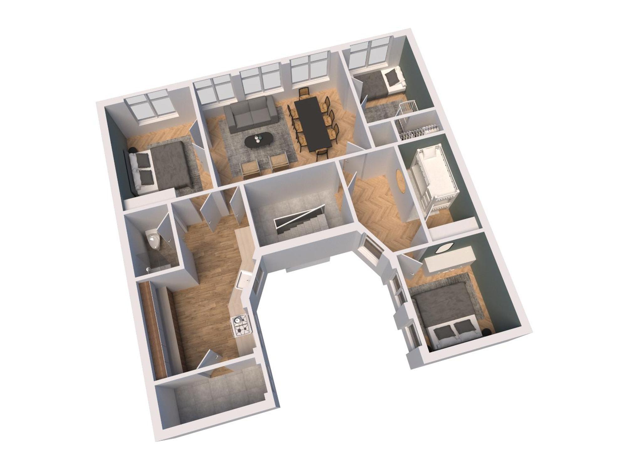 Large Apartment With Canal View In Central Cph City Kodaň Exteriér fotografie