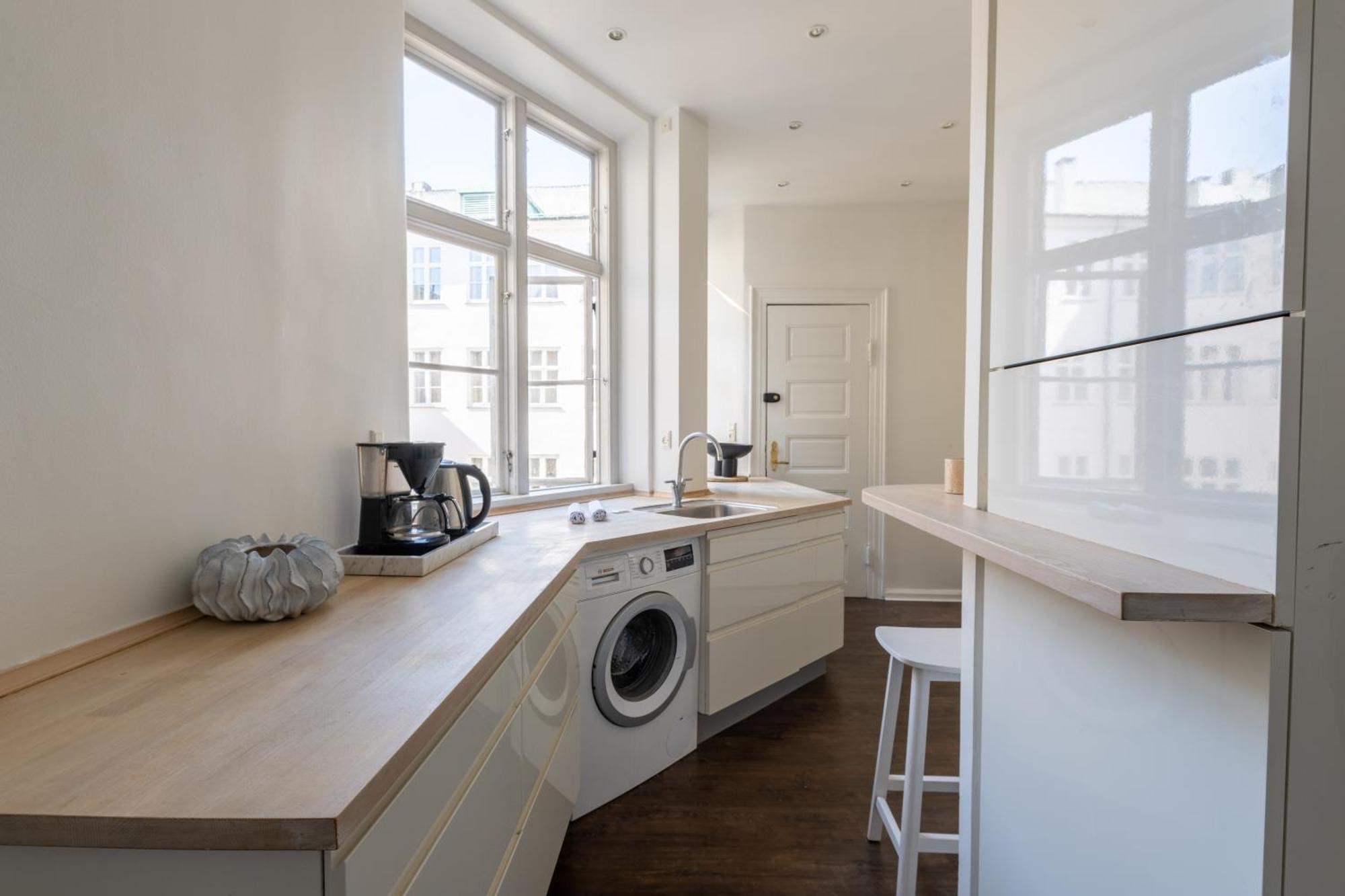 Large Apartment With Canal View In Central Cph City Kodaň Exteriér fotografie